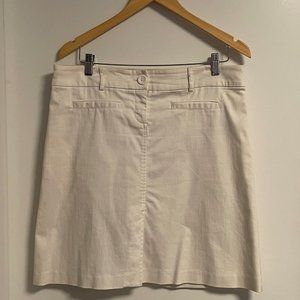 Rickis, Size 10,  Knee Length White Skirt